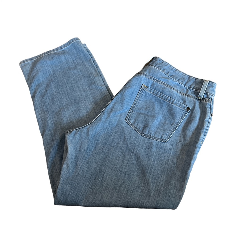 {L.L Bean} Classic Fit Light Blue Light Weight Thin Denim Jean Size 10 (no tag)